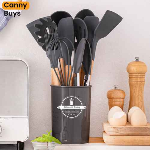 12-Piece Silicone Kitchen Utensil Set