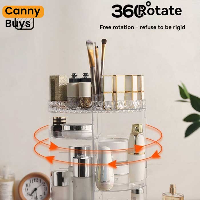 Rotating Cosmetic Organizer in Pakistan - Canny Buys