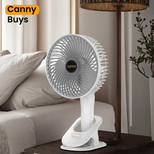 Rechargeable Table and Hand Fan