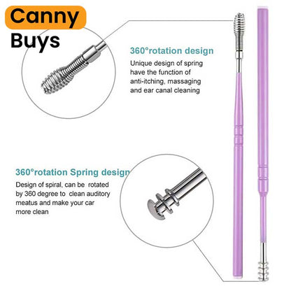 6-Piece Stainless Steel Ear Cleaning Tool Set
