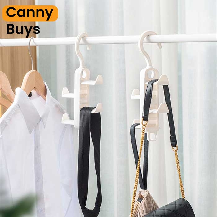 4 Slots wardrobe Hanger - Canny Buys