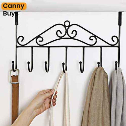 7 Hook Iron Door Hanger