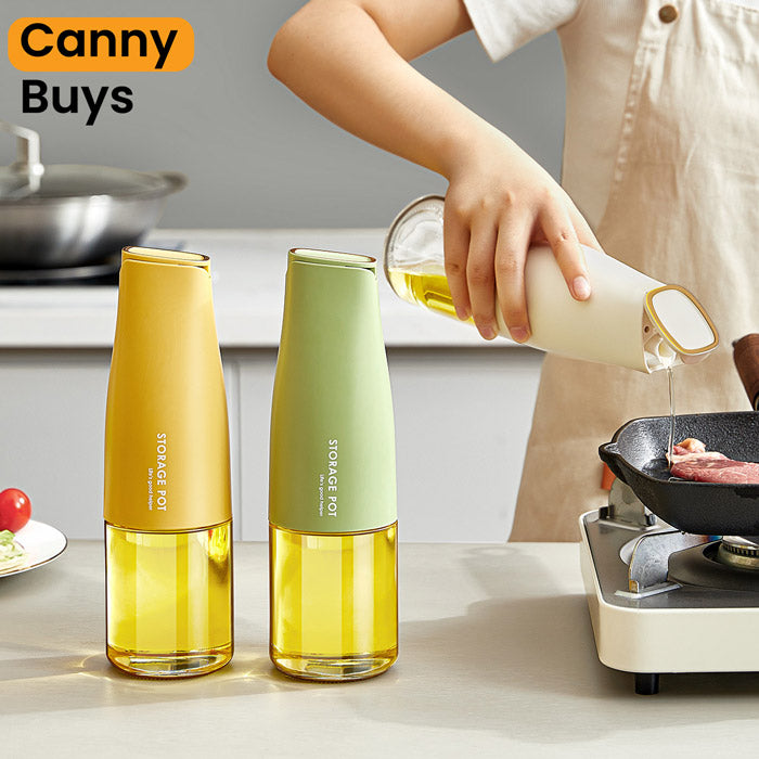 Automatic Opening Oil Storage Bottle despenser in Pakistan - Canny Buys