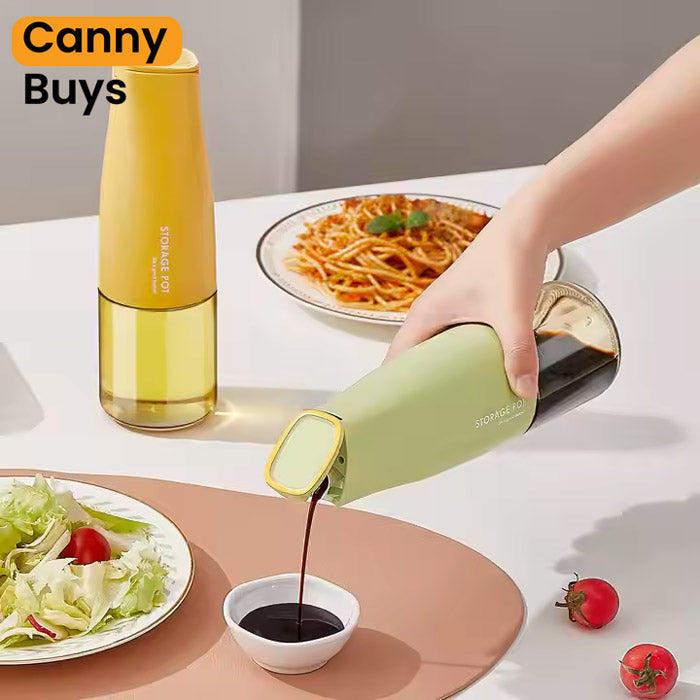 Automatic Opening Oil Storage Bottle despenser in Pakistan - Canny Buys