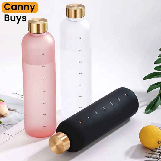 Frosted Water Bottle 1L