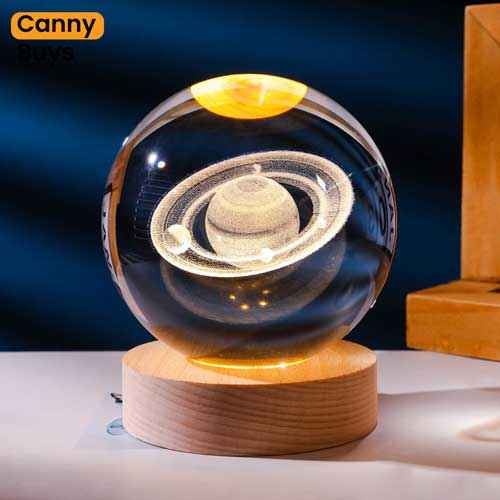 Crystal Glass Ball Lamp