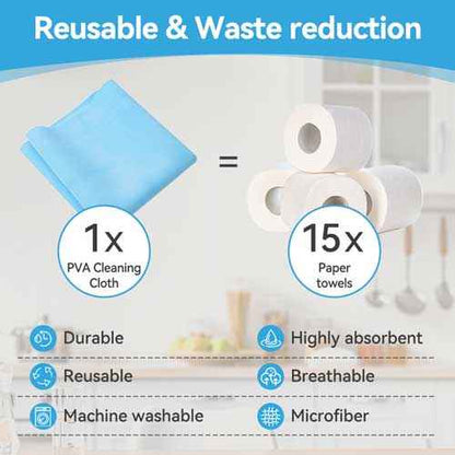 Magic Towel – All-Purpose Microfiber Cleaning Cloth
