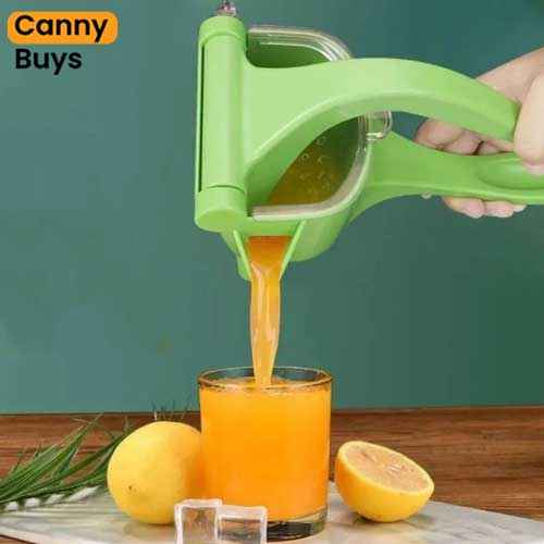 Manual Press Plastic Fruit Juicer