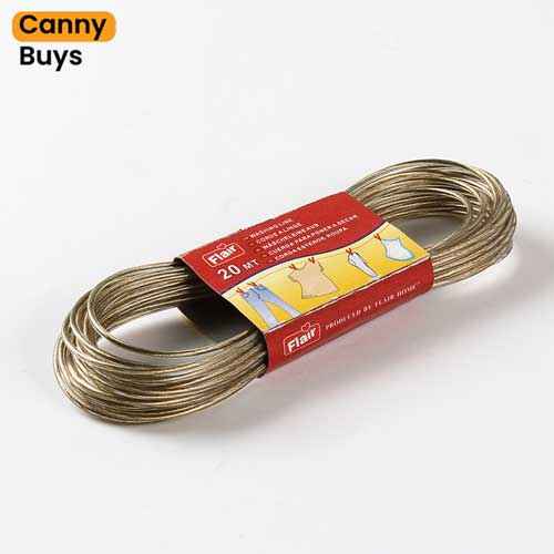 Metal Heavy-Duty Clothesline 20M