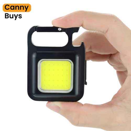 Portable USB Rechargeable LED Keychain Light