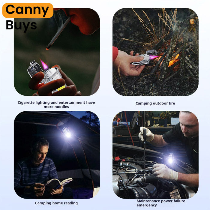Rechargeable Lighter with Flashlight - Canny Buys