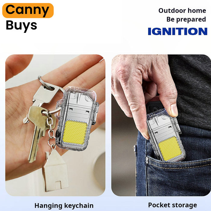 Rechargeable Lighter with Flashlight - Canny Buys