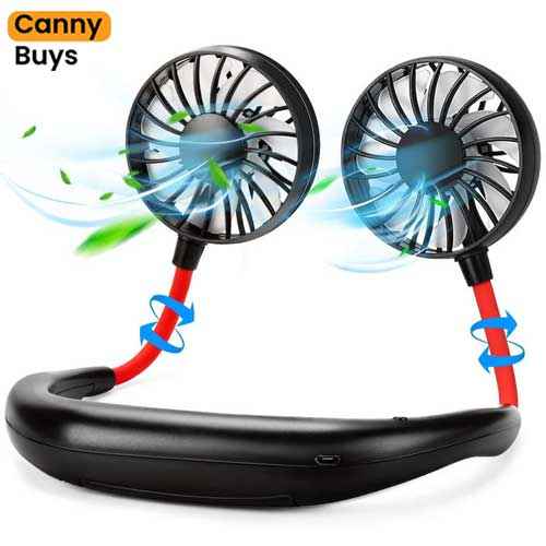 Rechargeable Neck Fan
