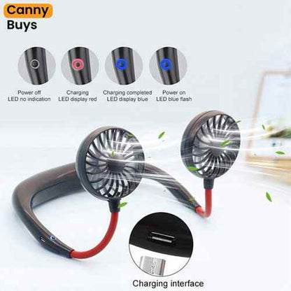 Rechargeable Neck Fan