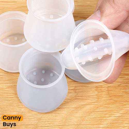 Silicone Furniture Leg Covers ( 4 Pcs )
