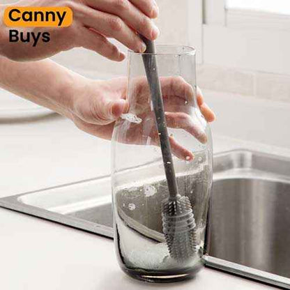 Silicone Bottle & Glass Cleaning Brush