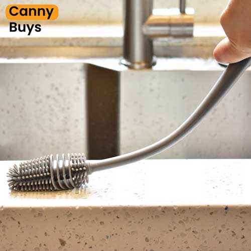 Silicone Bottle & Glass Cleaning Brush
