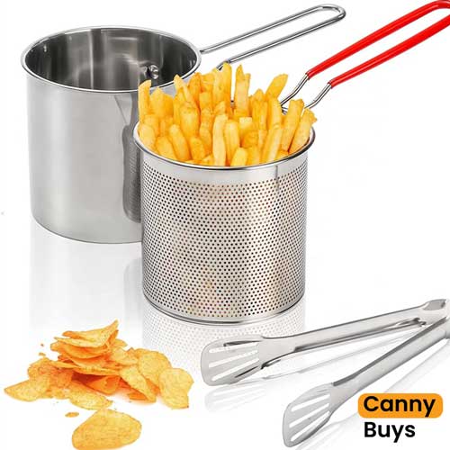 Stainless Steel Deep Fryer Pot