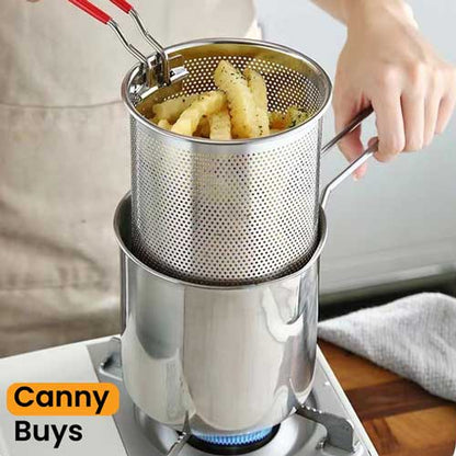 Stainless Steel Deep Fryer Pot