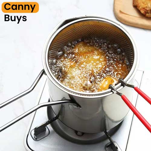 Stainless Steel Deep Fryer Pot