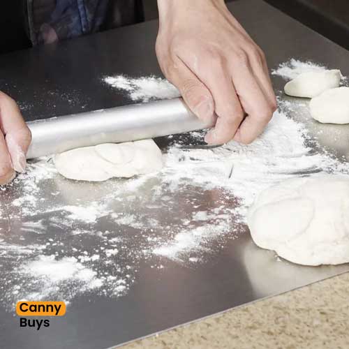 Canny Stainless Steel Cutting Board | Large Size (16 x 19 inches)