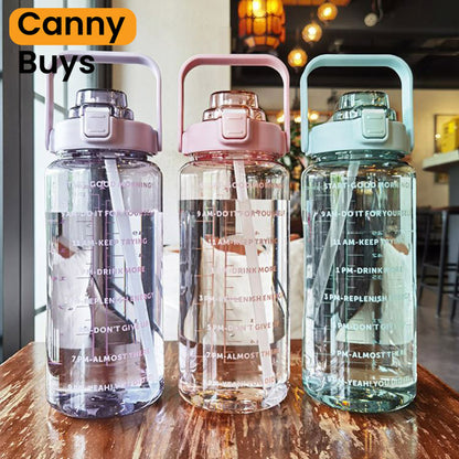 Transparent Water Bottle 2 Litre - Canny Buys
