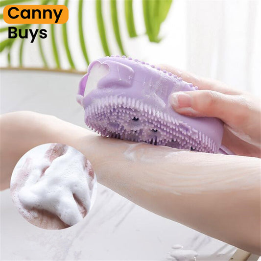 Double-Sided Silicone Body Scrubber - Canny Buys
