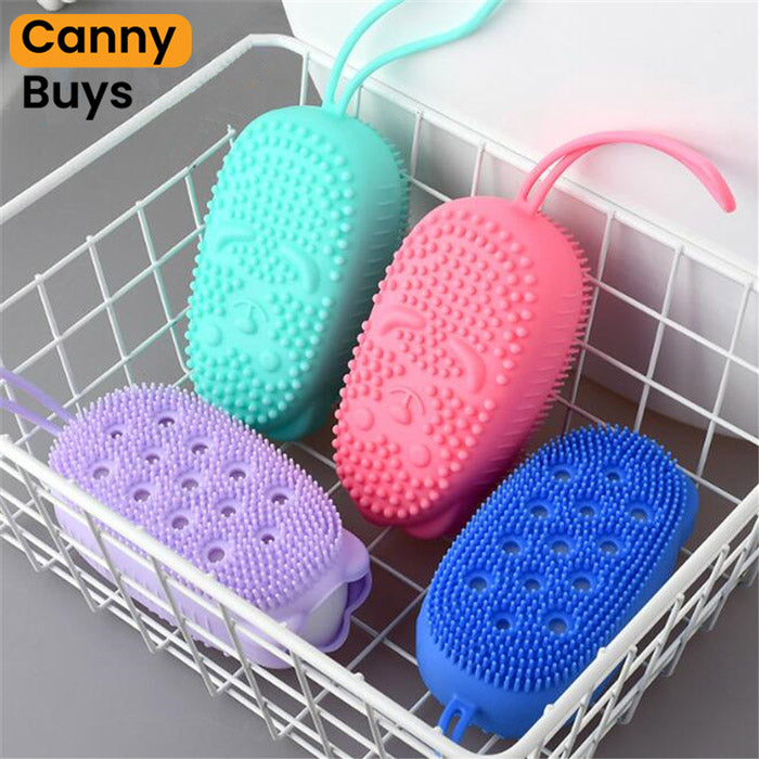 Double-Sided Silicone Body Scrubber - Canny Buys