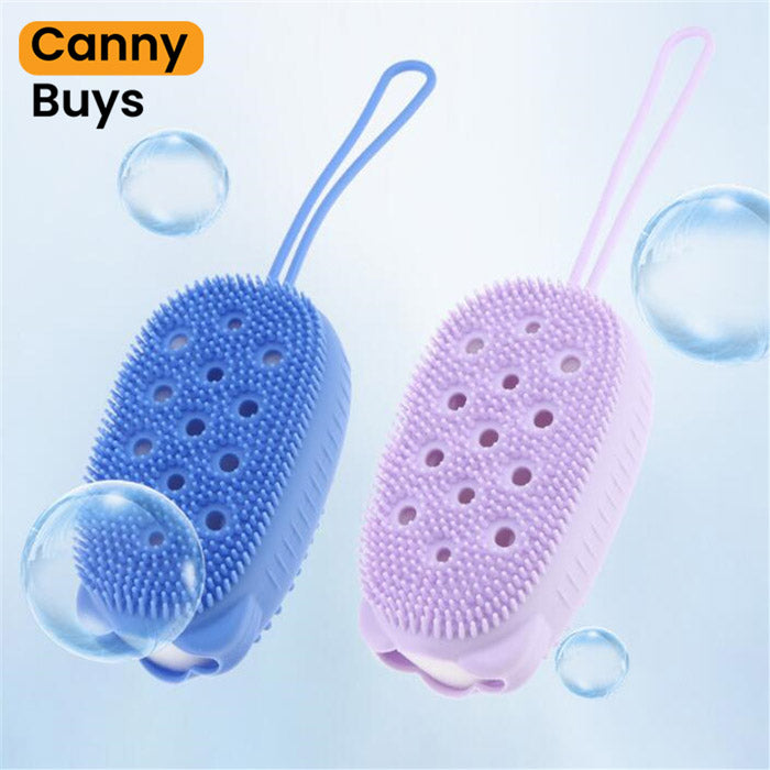 Double-Sided Silicone Body Scrubber - Canny Buys