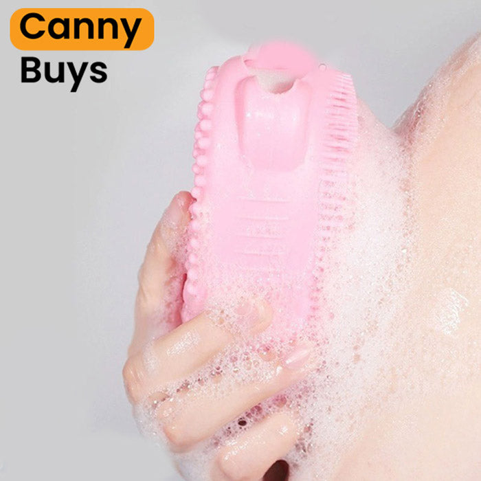 Double-Sided Silicone Body Scrubber - Canny Buys