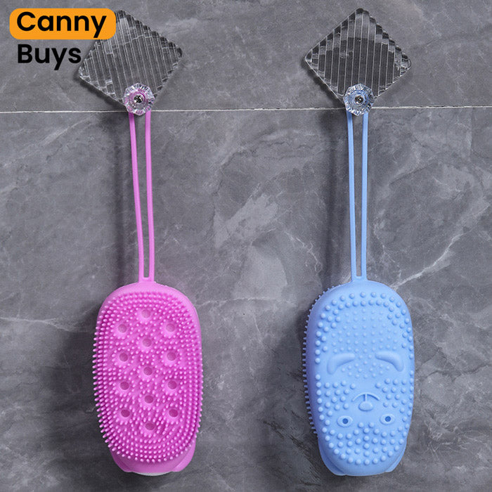 Double-Sided Silicone Body Scrubber - Canny Buys