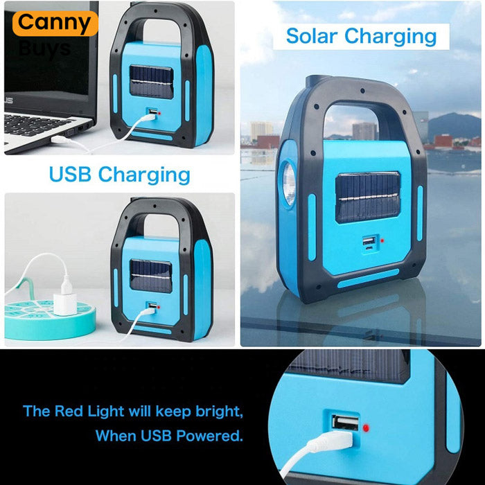 Solar & USB Rechargeable Light