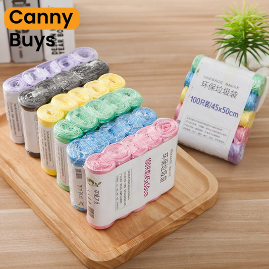 Biodegradable Garbage Bags (100 Pieces)