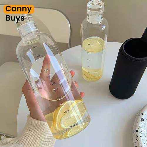 Crystal Glass Water Bottle