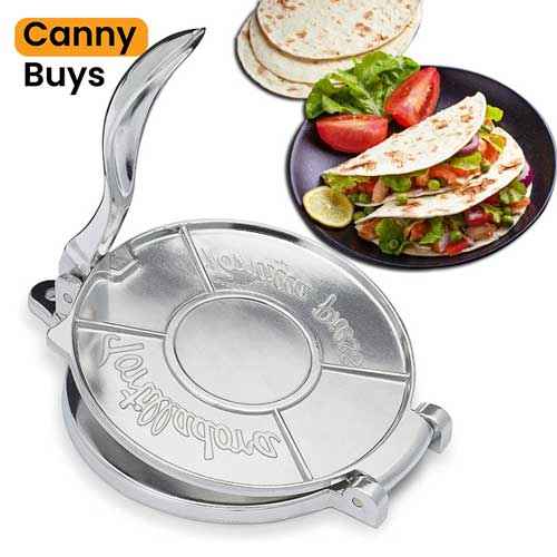 Heavy-Duty Aluminum Roti & Tortilla Press