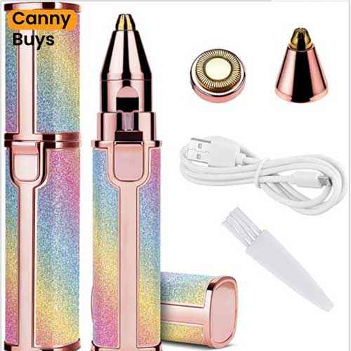 2-in-1 Electric Hair Remover & Eyebrow Trimmer