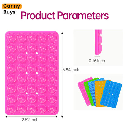 Double-Sided Silicone Mobile Suction Pad - Canny Buys