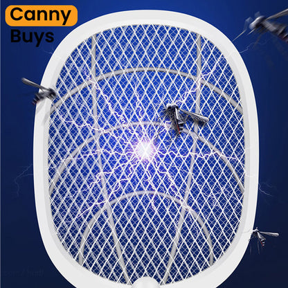 Electric Mosquito Killer Racket with Charging Stand