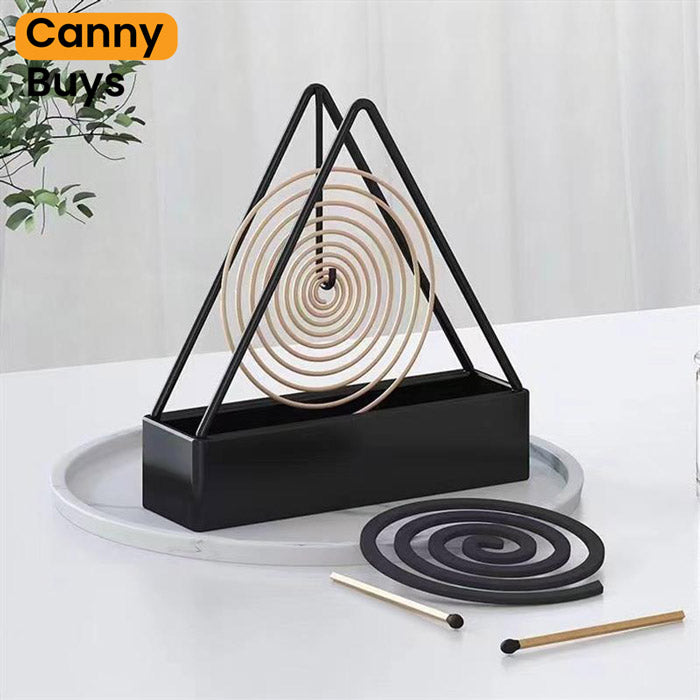Iron Triangle Mosquito Coil Holder - Canny Buys