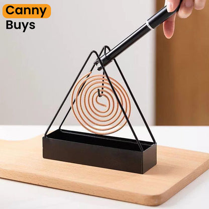 Iron Triangle Mosquito Coil Holder - Canny Buys