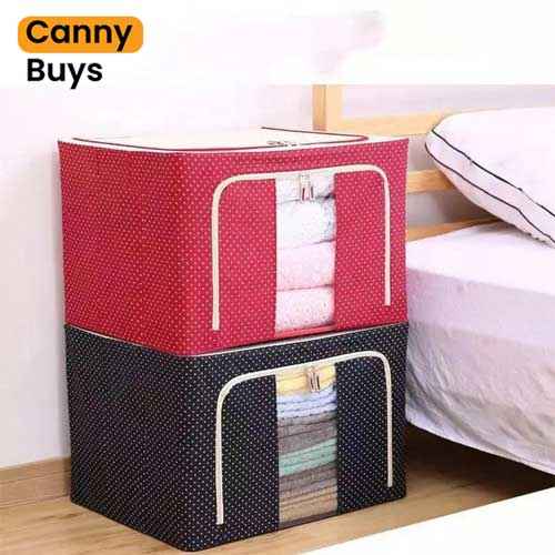 Large Foldable Steel Frame Storage Box