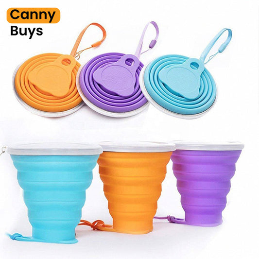 Leak-Proof Collapsible Cup Glass