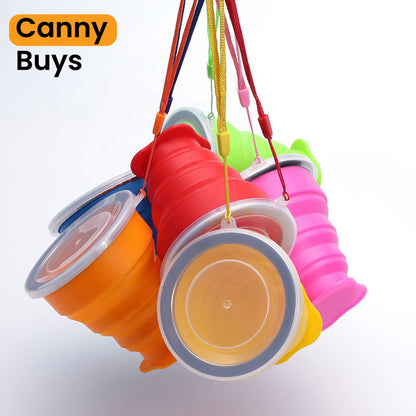 Leak-Proof Collapsible Cup Glass