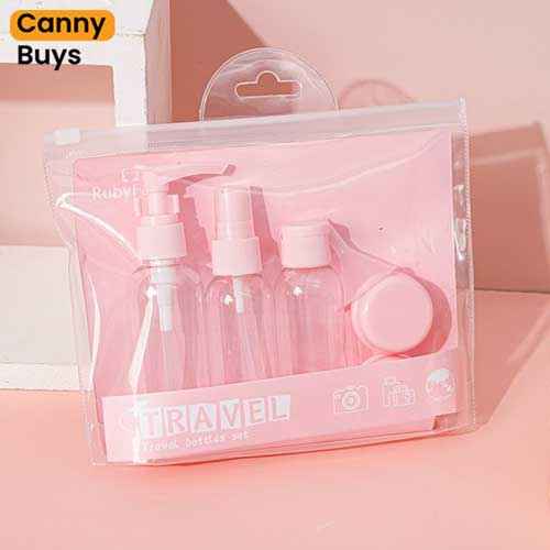 Transparent Travel Cosmetic Bottle Set - Canny Buys