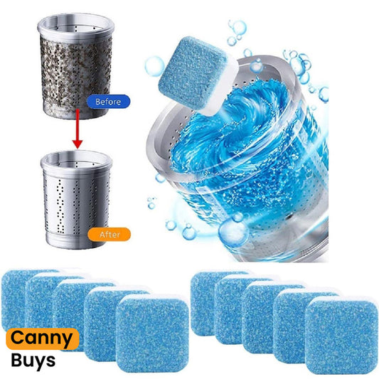Washing Machine Drum Cleaner Tablets ( 12 pcs ) - Canny Buys