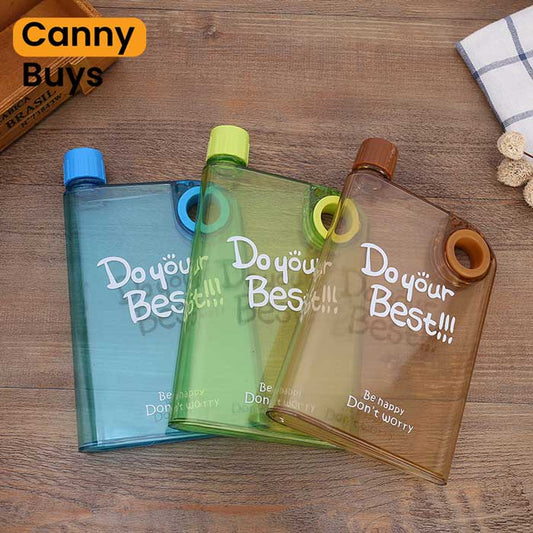 Flat Notebook Water Bottle 380ml