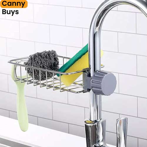 Kitchen Faucet Storage Rack