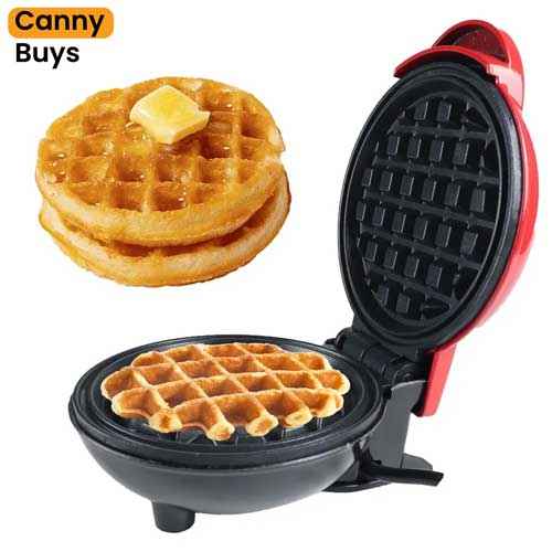 Mini Non-Stick Waffle Maker Machine