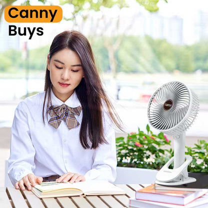 Rechargeable Table and Hand Fan
